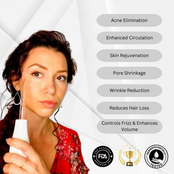 ClearWave Portable High Frequency Skin Therapy Wand