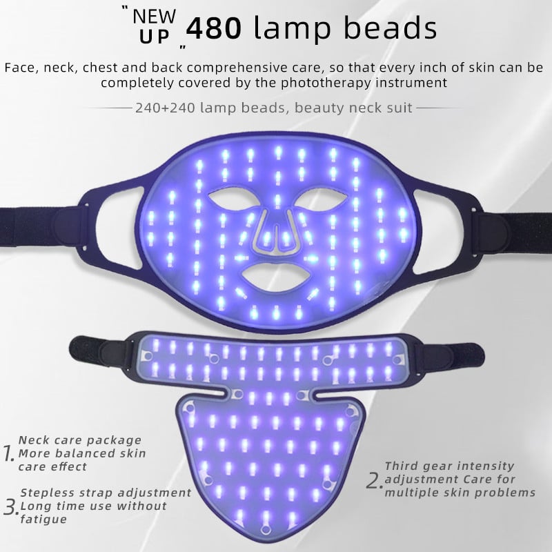 Face & Neck Set PhotonPulse LED SmartMask